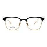 Черный Золото [0 Степень Смола Защита от синего света Линзы]