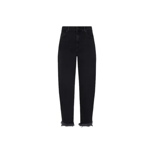 SEVEN FOR ALL MANKIND Черные Женские Джинсы