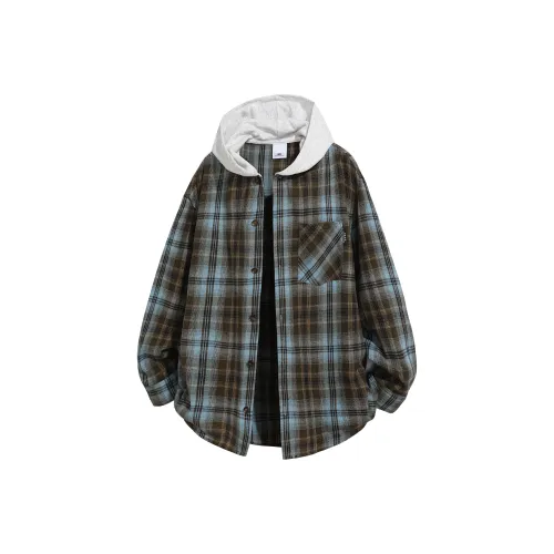 GSUE Рок Ridge Misty Коричневый Унисекс Рубашки