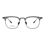 Прозрачно-серый [0 Степень Смола Защита от синего света Линзы]