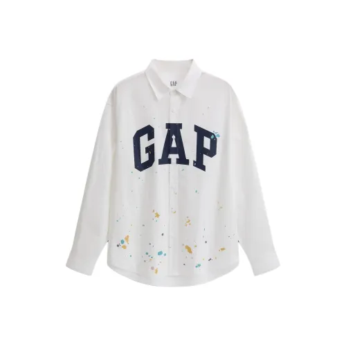 GAP Белые Унисекс Рубашки