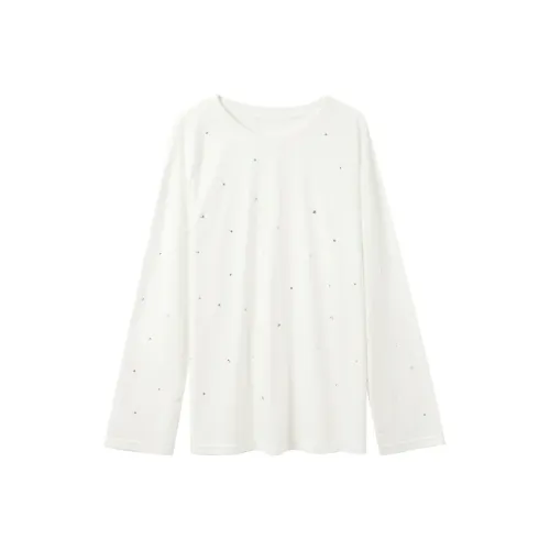 3COLOUR Cloud White Женские T-рубашки