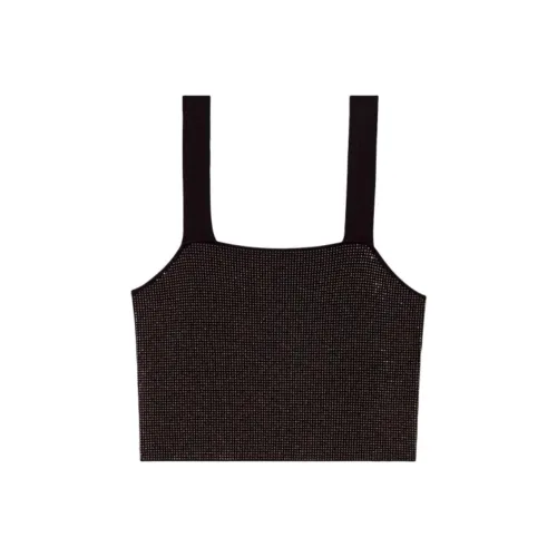 Maje Черные Женские Майки