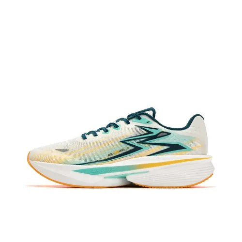 361° Износостойкий Дышащий Отскок Низкий Топ Повседневные Беговые Кроссовки Мужские Перо Белый