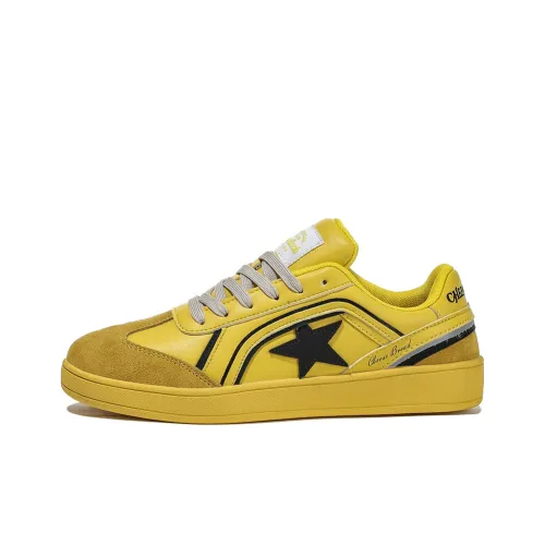 OVERLUCK Высота Увеличивающие Легкие Дышащие Низкие Кроссовки для Скейтбординга Золотой Сияние Jumping