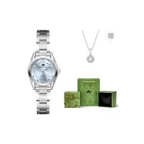 Светло-синий ["Искрящаяся Звезда" Ожерелье + Любимая коробка]