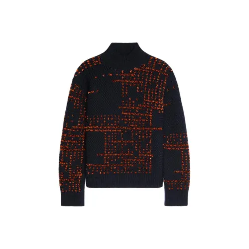 DRIES VAN NOTEN Мужские черные свитеры