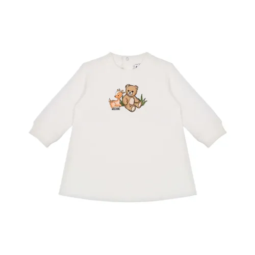 MOSCHINO Тедди Белый Kids Платья