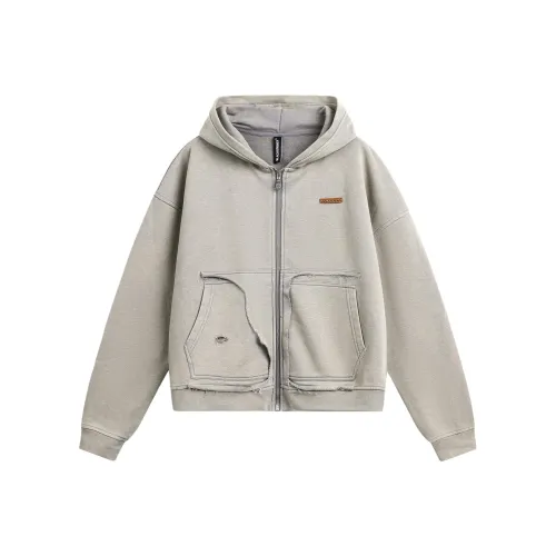 HIPHOPPUNKS Синий Серый Мужские Толстовки