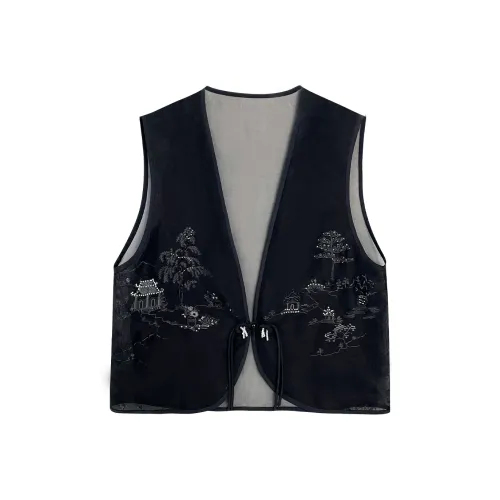 JK&JS Ink Black Женские жилеты