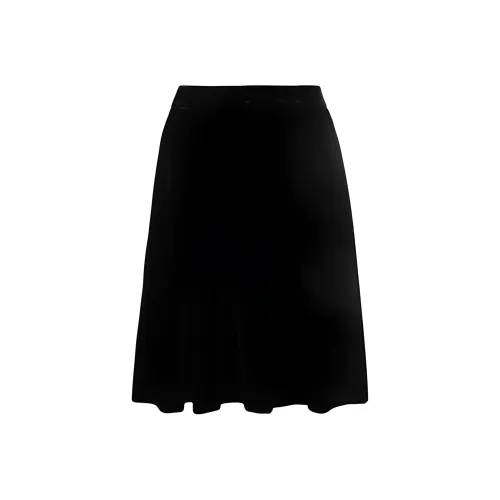 EMPORIO ARMANI Черные Женские Повседневные Длинные Юбки