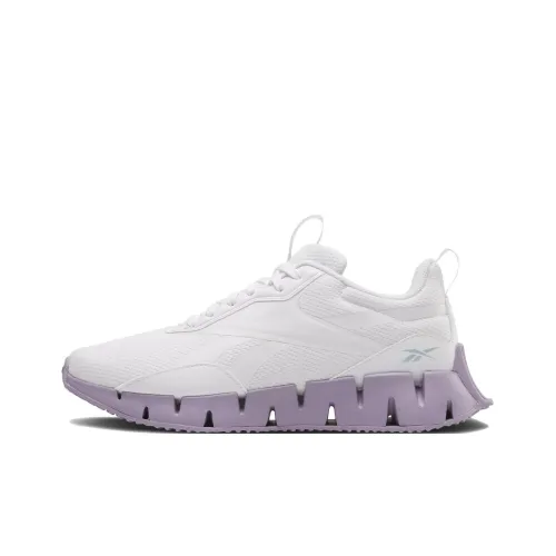 Reebok Zig Dynamica STR Беговые кроссовки Женские Белые
