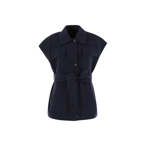 MaxMara Синие Женские Жилеты