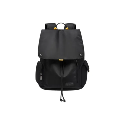 AOKANG Ткань Рюкзак Ноутбук Сумка Для Бизнеса Путешествия Большой Унисекс Классический Черный