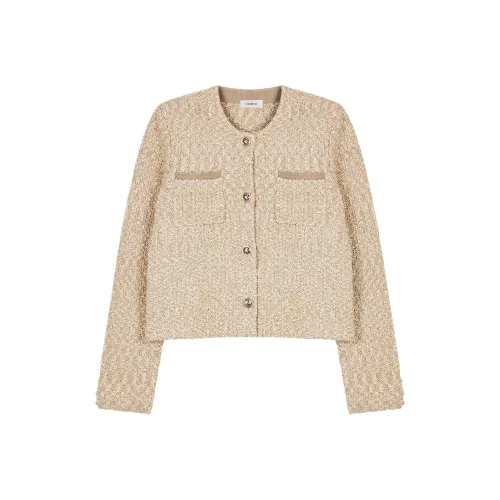 CRUSH COLLECTION Бежевые Женские Куртки
