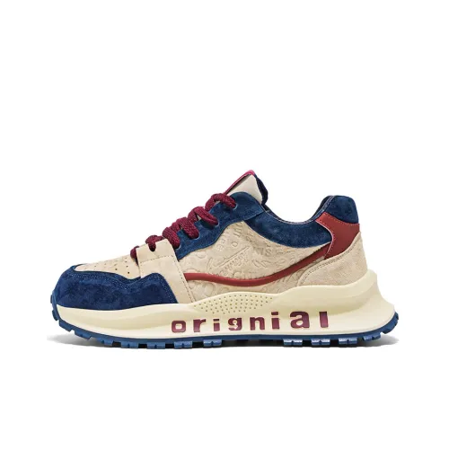 TAFN Низкий Топ Casual Мужской Синий Красный