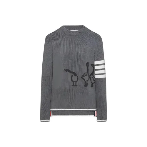 THOM BROWNE Серые Женские Свитеры