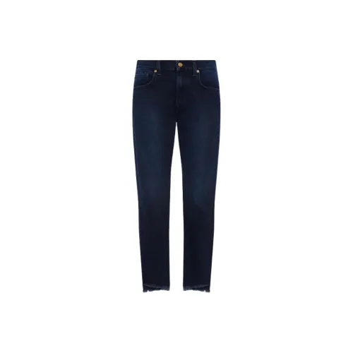 SEVEN FOR ALL MANKIND Темно-синий, женский, джинсы