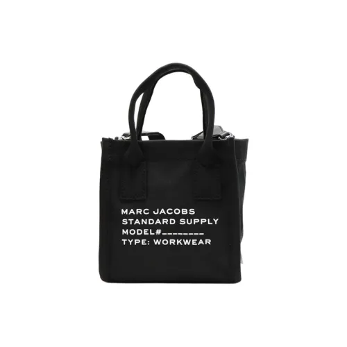 MARC JACOBS Хлопок Тоут Сумка Сумка для покупок Сумка через плечо Сумка Женская Черная