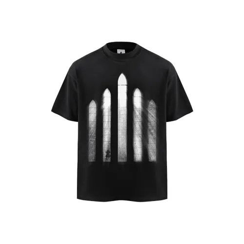 FOR FEAR THAT Черный Унисекс Футболки