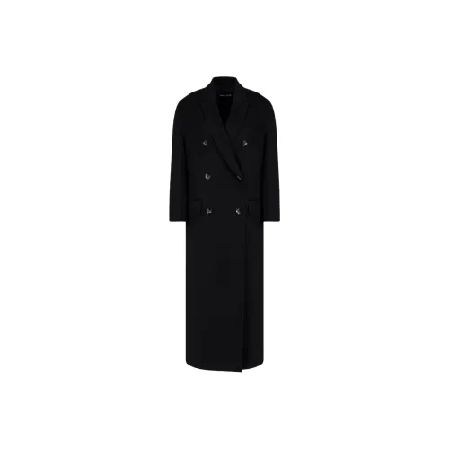 GIORGIO ARMANI Черное Женское Пальто
