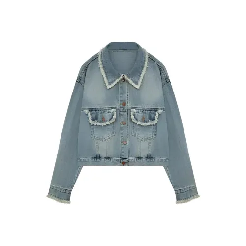 ONE PASS STUDIO Джинсовая куртка Женская