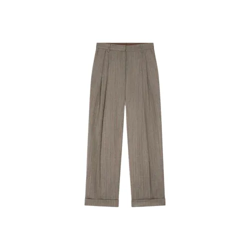 DRIES VAN NOTEN Серые Женские Повседневные Штаны