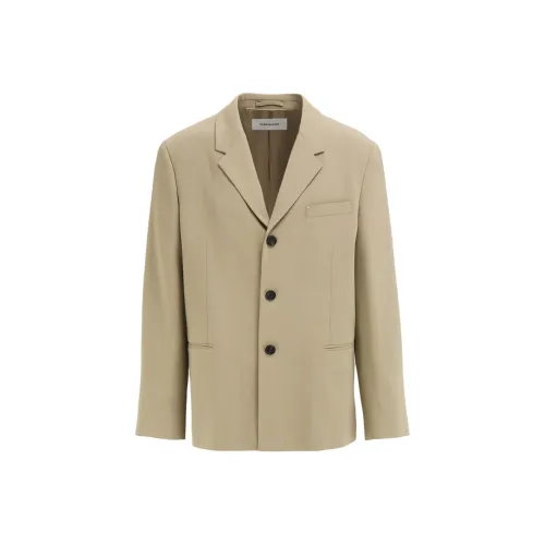 FERRAGAMO FW25 Бизнес-костюм Пальто Мужской