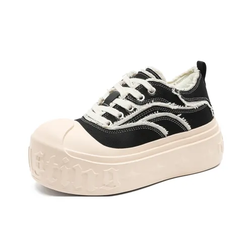 MUYI Низкие кроссовки для скейтбординга унисекс черные