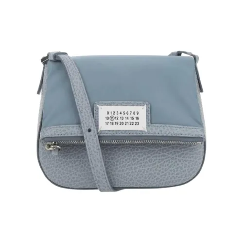 Maison Margiela 5AC Коровья кожа Сумка через плечо Сумка на плечо Мини Женская Озерный Синий