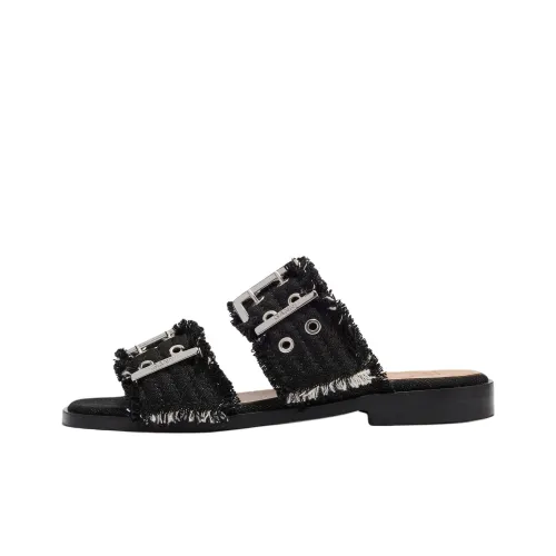 GANNI Слипоны Black Women's