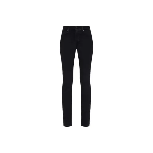 SEVEN FOR ALL MANKIND Черные Женские Джинсы