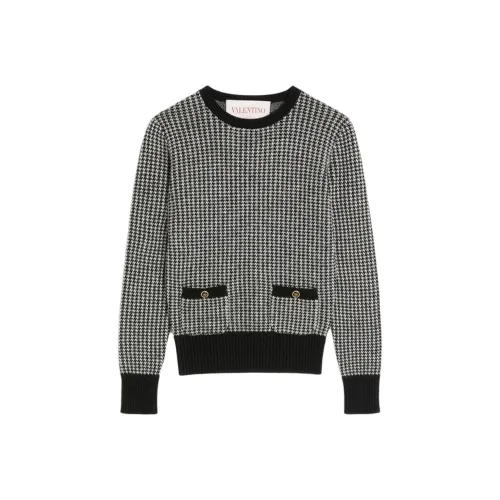 Valentino Черные Женские Свитера