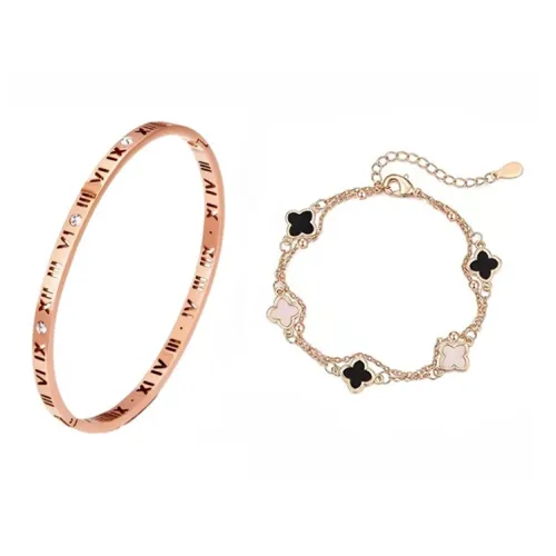 Silver Raven Титановые стальные браслеты для женщин