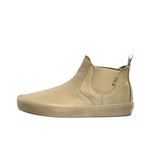 Vans Slip On Short Chelsea Men's Khaki Ванз Слип-Он Короткий Челси Мужской Хаки