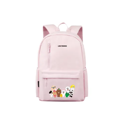 LINE FRIENDS Полиэстер Рюкзак Стандартный Женский Розовый