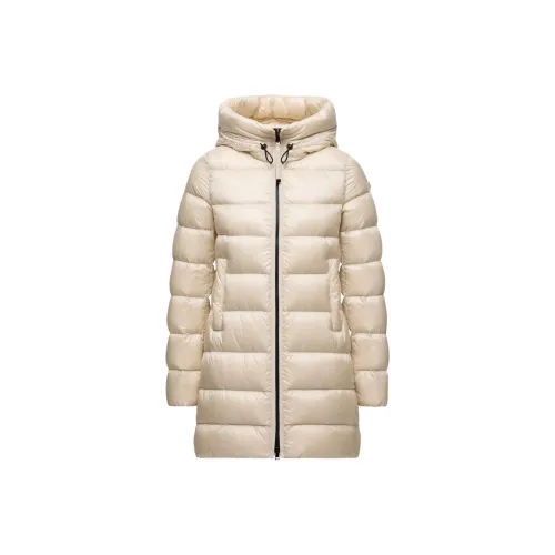 Moncler Suyenne с капюшоном средний пуховик пуховая куртка женская