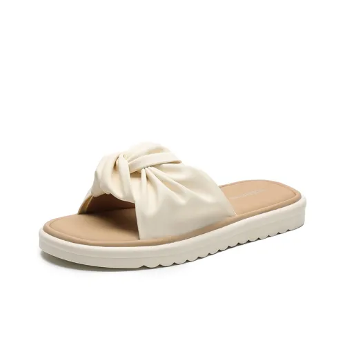 HUANAI Резина Quiet Slippers Женские Бежевые