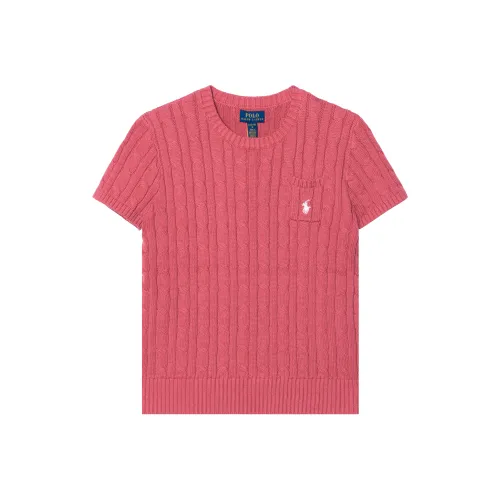 Polo Ralph Lauren Свитер SS25 Фуксия Детский