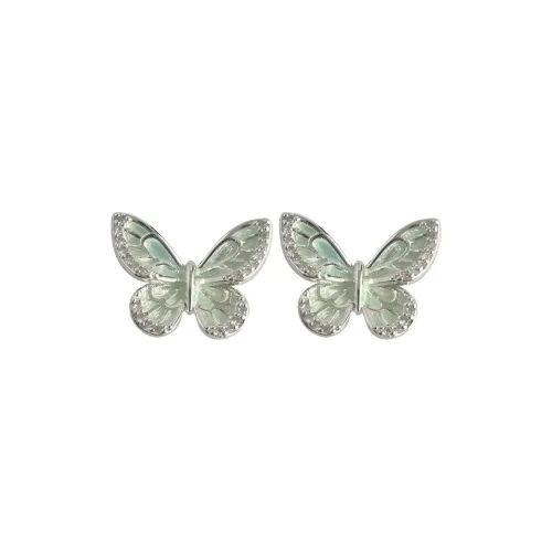 B Z Copper Alloy Stud Earrings Women's