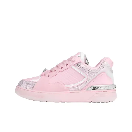 VERSACE Biggie Basket Low Топ Скейтборд Кроссовки Женские Розовые