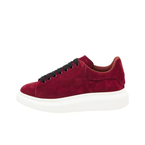 Alexander McQueen Oversized Sneaker Low Топ Кроссовки для скейтбординга Мужской Красный