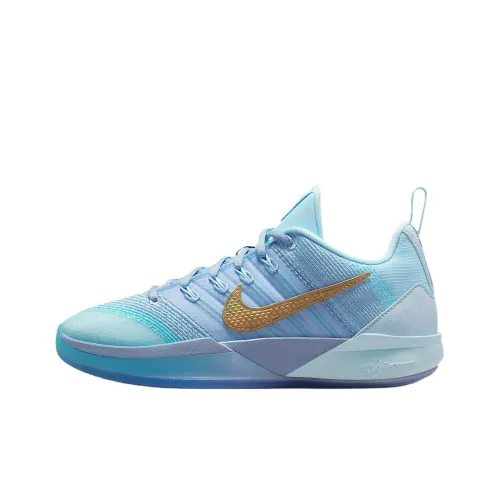 Nike Sabrina 3 Детские баскетбольные кроссовки Low Топ Синий с Белым Lettering Школьный возраст