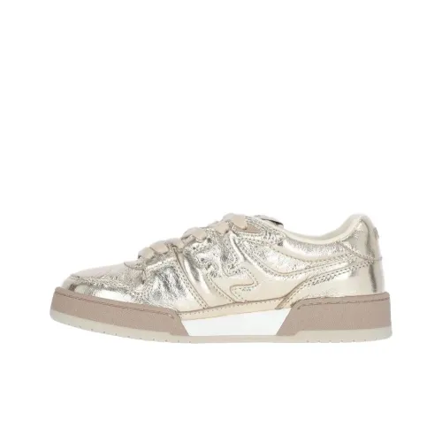 FENDI Низкие кроссовки для скейтбординга женские золотые