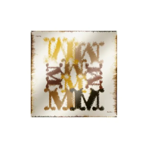 MaxMara Шарфы из шелка Тутовый женские многоцветные