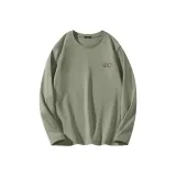 [Heavyweight 100% cotton] Серый Зеленый (Handwritten Letter Chest Logo)