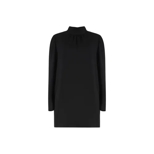 MaxMara Длинное платье с длинными рукавами женское