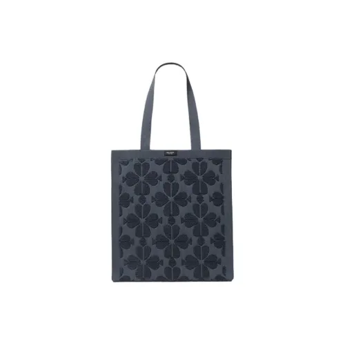 Kate Spade Ткань Тоут Сумка Сумка для покупок Сумка на плечо Большая женская Морской синий