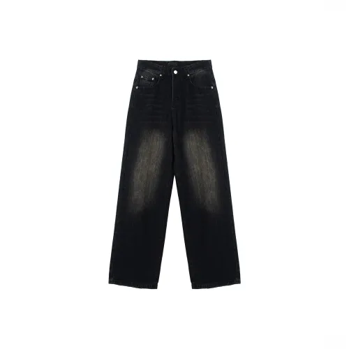 DAVID ME Весенние Осенние Джинсы Унисекс