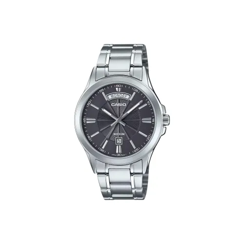 CASIO г Shock Collection Кварцевый механизм Нержавеющая сталь Ремешок Часы Мужские Серый циферблат